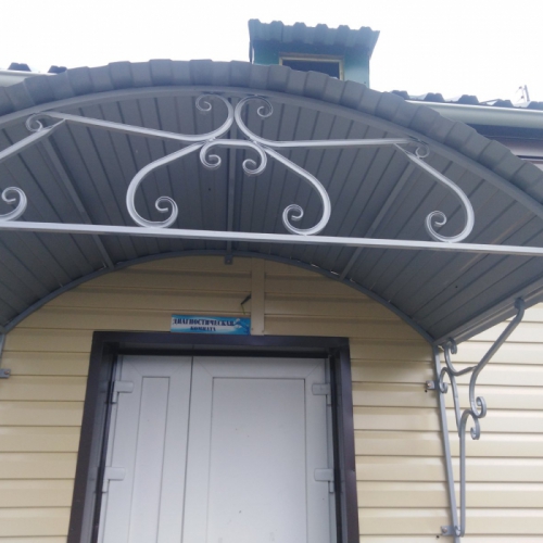 Козырек входной двери, фото 2
